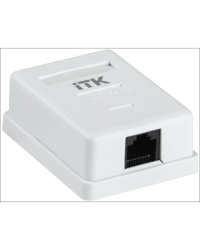 CS2-1C5EU-12-G. Настенная розетка RJ45. GENERICA в Костроме