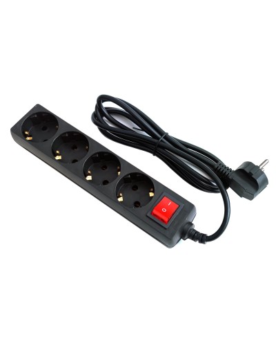 SP4B-218. Сетевой фильтр 4 розетки, 1,8м черный. 5bites в Костроме