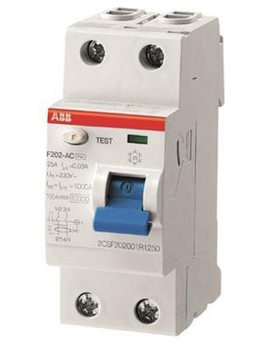 F202 AC-40/0,03 (2CSF202001R1400). Выключатель дифференциального тока (УЗО). ABB в Костроме