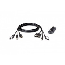 2L-7D02DHX2. Кабель KVM. ATEN