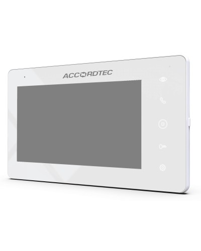 AT-VD710W WH. Монитор домофона цветной с функцией «свободные руки». AccordTec в Костроме