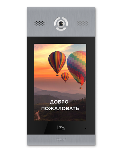 AA-14FB SILVER. Вызывная панель подъездного IP-домофона. BAS-IP в Костроме