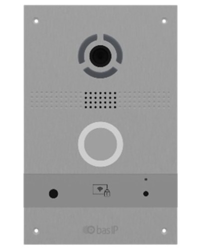 AV-08FB SILVER. Вызывная панель IP-домофона. BAS-IP в Костроме