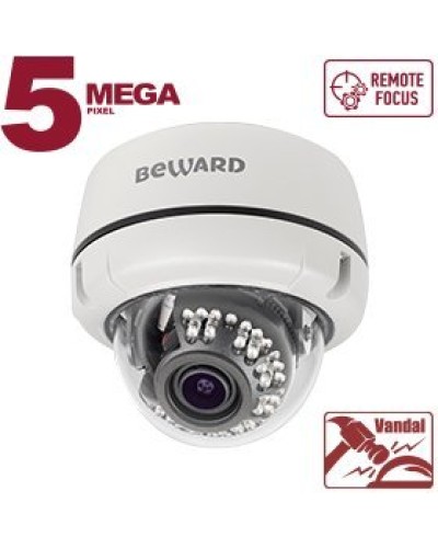 B5350DVZ (2.7-13.5мм). Видеокамера IP купольная. Beward в Костроме