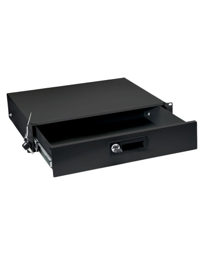 DRW-2U-BK (8637c). Ящик для документов 2U, глубиной 360 мм, цвет черный. CABEUS в Костроме