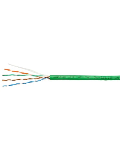 UTP-4P-Cat.5e-SOLID-LSLTx-GN (10990c). Кабель «витая пара» (LAN) для структурированных систем связи. CABEUS в Костроме