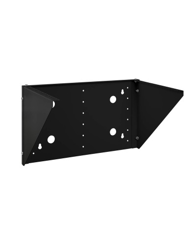 NC-6U-V-BK (12027c). Кронштейн настенный вертикальный 19 6U, цвет черный. CABEUS в Костроме