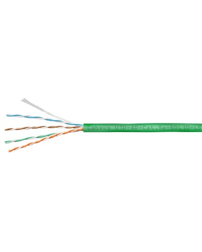UTP-4P-Cat.5e-SOLID-LSZH-GN (9779c). Кабель «витая пара» (LAN) для структурированных систем связи. CABEUS в Костроме