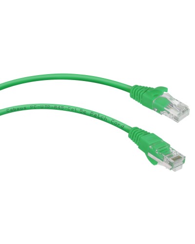 PC-UTP-RJ45-Cat.5e-2m-GN (7455c), зелёный. Патч-корд медный. CABEUS в Костроме