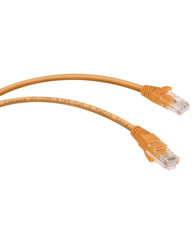PC-UTP-RJ45-Cat.6-0.3m-OR (8696c), оранжевый. Патч-корд медный. CABEUS в Костроме