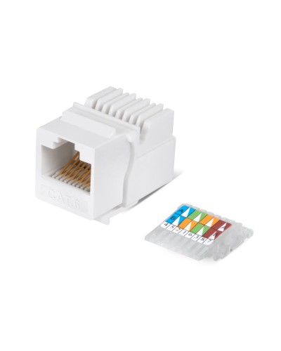 KJ-RJ45-Cat.6-Toolless (7959c): Вставка Keystone Jack RJ-45 в Костроме