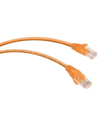 PC-UTP-RJ45-Cat.5e-0.3m-OR-LSZH (9519c), оранжевый. Патч-корд медный. CABEUS в Костроме