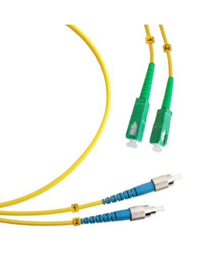 FOP(d)-9-SC/APC-FC/UPC-1m (8121c). Патч-корд оптический. CABEUS в Костроме