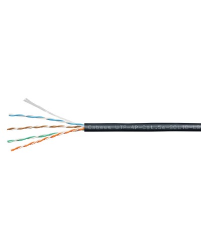 UTP-4P-Cat.5e-SOLID-LSZH-BK (9781c). Кабель «витая пара» (LAN) для структурированных систем связи. CABEUS в Костроме
