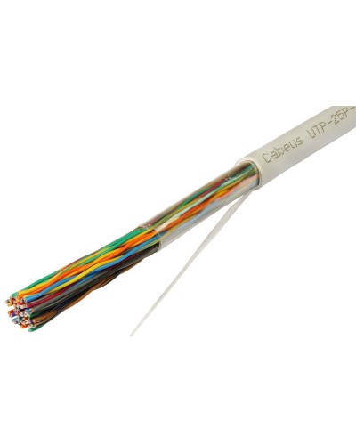 UTP-25P-Cat.5-IN (7281c). Кабель «витая пара» (LAN) для структурированных систем связи. CABEUS в Костроме