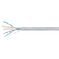 UTP-4P-Cat.6a-SOLID-PVC-GY (11373c). Кабель «витая пара» (LAN) для структурированных систем связи. CABEUS