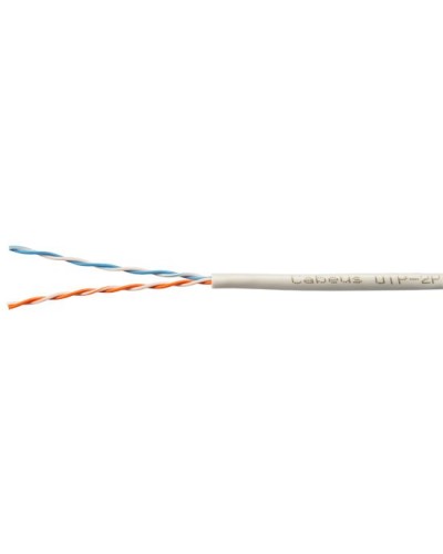 UTP-2P-Cat.5e-SOLID-GY-100 (7169c-5). Кабель «витая пара» (LAN) для структурированных систем связи. CABEUS в Костроме