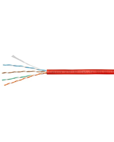 UTP-4P-Cat.5e-SOLID-LSZH-RD (9778c). Кабель «витая пара» (LAN) для структурированных систем связи. CABEUS в Костроме