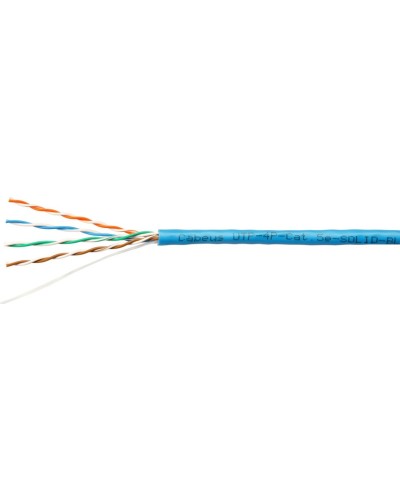 UTP-4P-Cat.5e-SOLID-BL (7248c). Кабель «витая пара» (LAN) для структурированных систем связи. CABEUS в Костроме