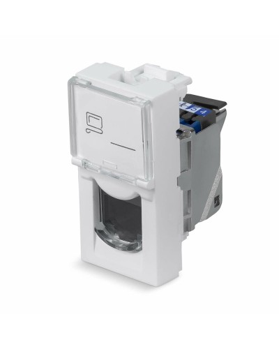 KJ-RJ45-Cat.6-SH-180T-FP-L-22,5 (11841c): Вставка Keystone Jack RJ-45 в Костроме