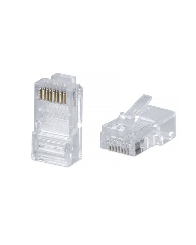 8P8C (100 шт) (7009c). Разъем RJ-45. CABEUS в Костроме