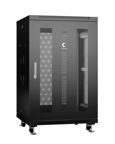 ND-05C-18U60/100-BK (8531c). Шкаф телекоммуникационный 19 напольный 18U. CABEUS в Костроме