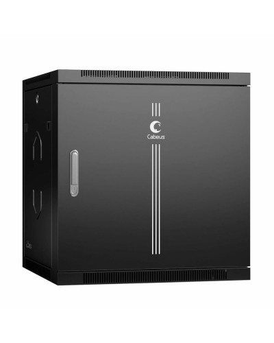 SH-05F-12U60/45m-R-BK (10770c). Шкаф телекоммуникационный 19 настенный 12U. CABEUS в Костроме