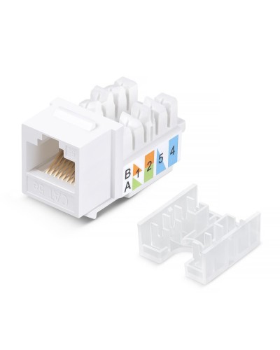 KJ-RJ45-Cat.5e-90-SW (10100c): Вставка Keystone Jack RJ-46 в Костроме