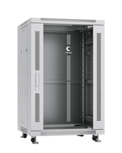 SH-05C-18U60/100 (7228c). Шкаф телекоммуникационный 19 напольный 18U. CABEUS в Костроме