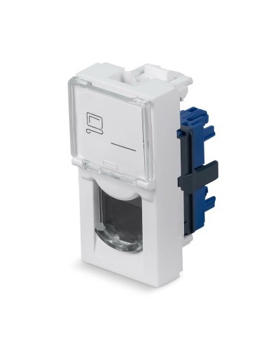 KJ-RJ45-Cat.6-180T-FP-L-22,5 (11840c): Вставка Keystone Jack RJ-45 в Костроме