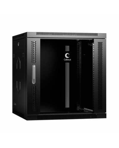 SH-05F-12U60/35-R-BK (10756c). Шкаф телекоммуникационный 19 настенный 12U. CABEUS в Костроме