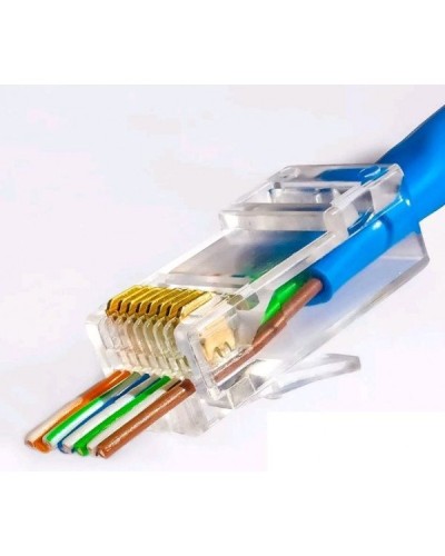 8P8C-C6-FC (100 шт) (10795c). Разъем RJ-45. CABEUS в Костроме