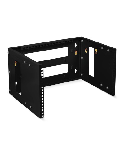 NC-6U-BK (11380c). Кронштейн настенный 19 6U, цвет черный. CABEUS в Костроме