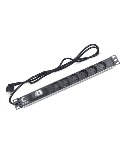 PDU-6P-B-2EU (7292c). Блок розеток 19. CABEUS в Костроме