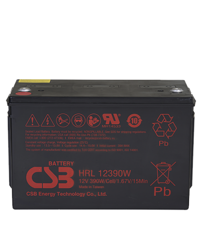 CSB HRL 12390W. Аккумулятор герметичный свинцово-кислотный. CSB в Костроме