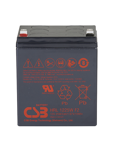 CSB HRL 1225W. Аккумулятор герметичный свинцово-кислотный. CSB в Костроме