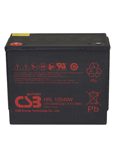CSB HRL 12540W FR. Аккумулятор герметичный свинцово-кислотный. CSB в Костроме