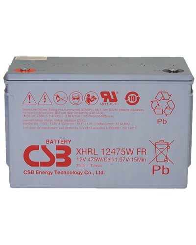 CSB XHRL 12475W FR. Аккумулятор герметичный свинцово-кислотный. CSB в Костроме