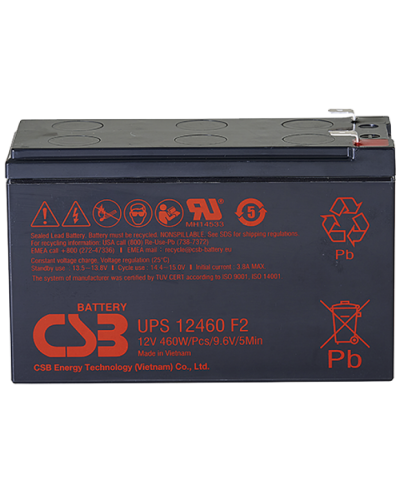 CSB UPS 12460. Аккумулятор герметичный свинцово-кислотный. CSB в Костроме