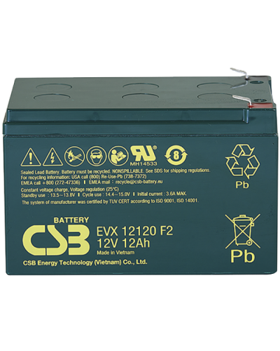 CSB EVX 12120. Аккумулятор герметичный свинцово-кислотный. CSB в Костроме