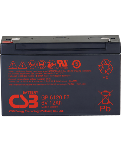 CSB GP 6120. Аккумулятор герметичный свинцово-кислотный. CSB в Костроме
