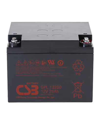 CSB GPL 12260. Аккумулятор герметичный свинцово-кислотный. CSB в Костроме