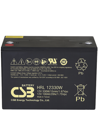 CSB HRL 12330W FR. Аккумулятор герметичный свинцово-кислотный. CSB в Костроме