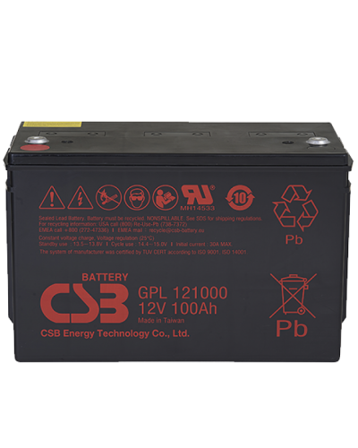 CSB GPL 121000. Аккумулятор герметичный свинцово-кислотный. CSB в Костроме