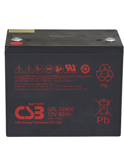 CSB GPL 12800. Аккумулятор герметичный свинцово-кислотный. CSB в Костроме