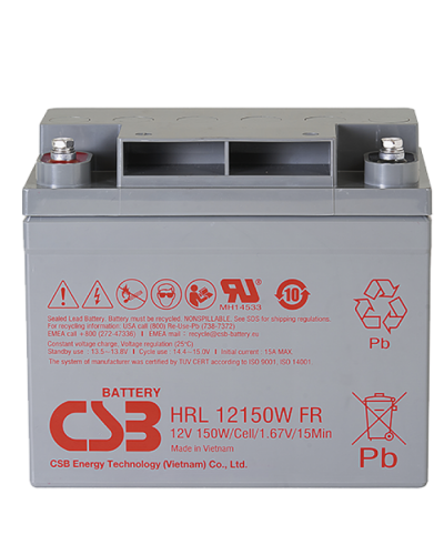 CSB HRL 12150W FR. Аккумулятор герметичный свинцово-кислотный. CSB в Костроме