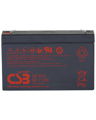 CSB GP 672. Аккумулятор герметичный свинцово-кислотный. CSB в Костроме
