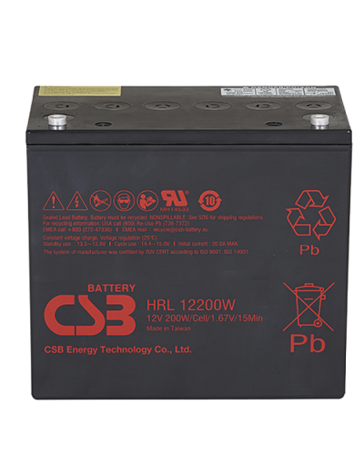 CSB HRL 12200W. Аккумулятор герметичный свинцово-кислотный. CSB в Костроме