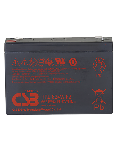 CSB HRL 634W FR. Аккумулятор герметичный свинцово-кислотный. CSB в Костроме