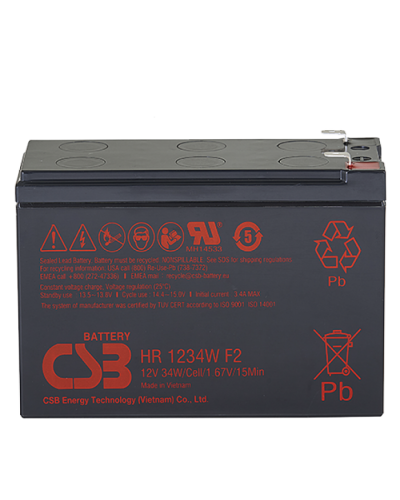 CSB HR 1234W. Аккумулятор герметичный свинцово-кислотный. CSB в Костроме